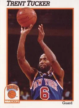 1991-92 Hoops Trent Tucker #143 card image