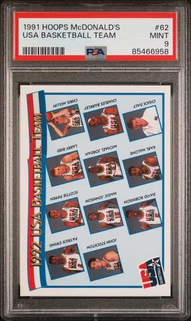 1991-92 Hoops USA Basketball Team McDonald's #62 card image