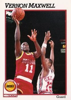 1991-92 Hoops Vernon Maxwell #77 card image