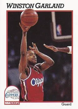 1991-92 Hoops Winston Garland #91 card image