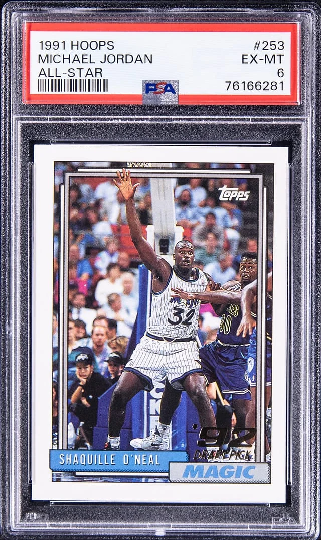 1991-92 NBA Hoops Michael Jordan #253 card image