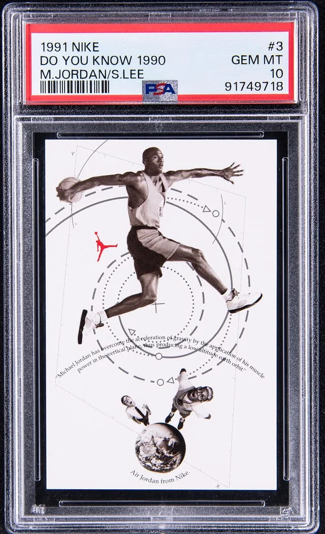 1991-92 Nike Do You Know 1990 Michael Jordan/Mars Blackmon #3 card image