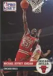 1991-92 Pro Set Prototypes Michael Jordan #000 card image