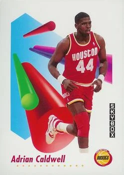 1991-92 SkyBox Adrian Caldwell #100 card image