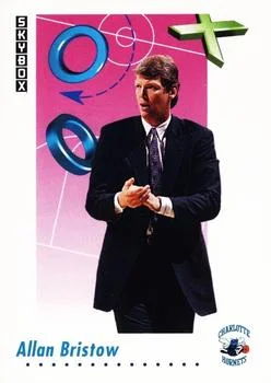 1991-92 SkyBox Allan Bristow CO #380 card image