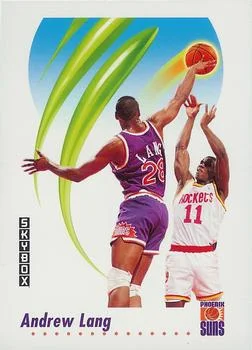 1991-92 SkyBox Andrew Lang #227 card image