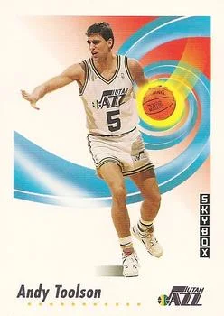 1991-92 SkyBox Andy Toolson #286 card image
