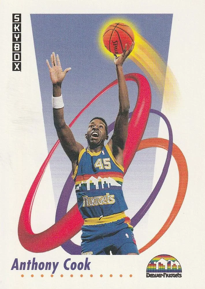 1991-92 SkyBox Anthony Cook #69 card image