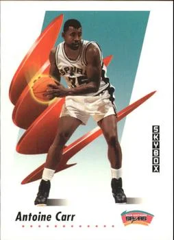 1991-92 SkyBox Antoine Carr #648 card image