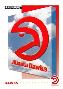 1991-92 SkyBox Atlanta Hawks TC #351 card image