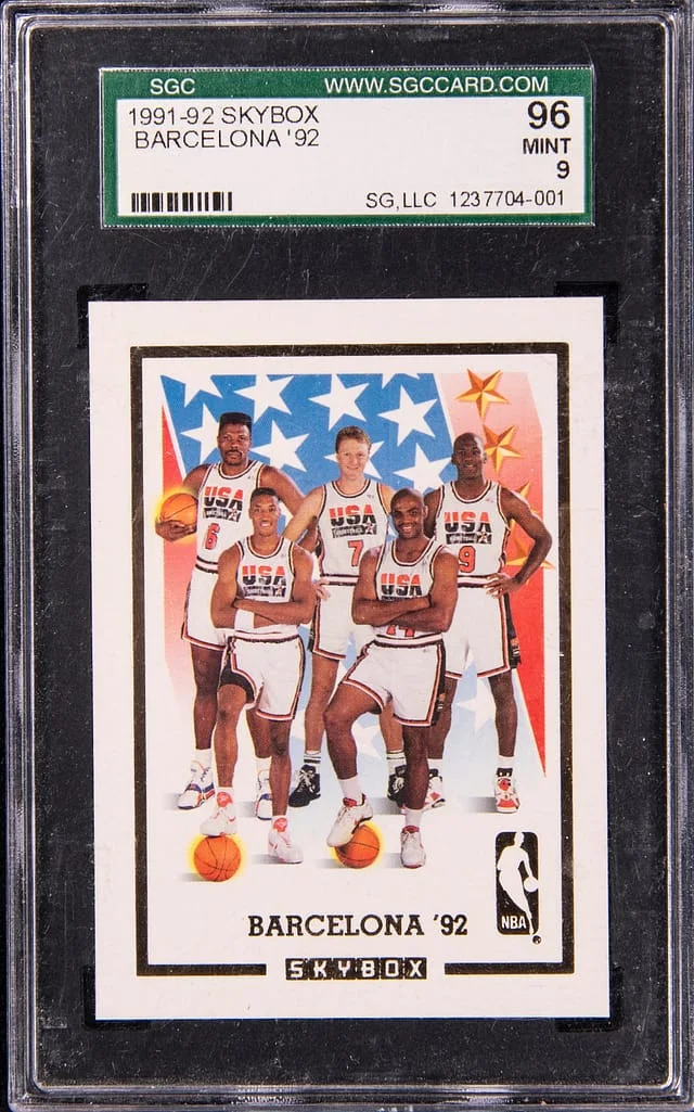 1991-92 SkyBox Barcelona '92 #no-number card image