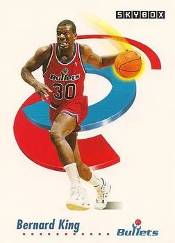 1991-92 SkyBox Bernard King #294 card image