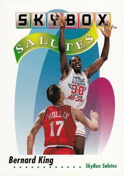 1991-92 SkyBox Bernard King SAL #573 card image