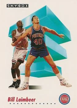1991-92 SkyBox Bill Laimbeer #85 card image