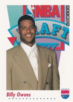 1991-92 SkyBox Billy Owens DFT #515 card image