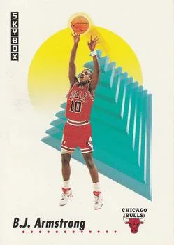 1991-92 SkyBox B.J. Armstrong #34 card image