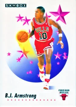 1991-92 SkyBox B.J. Armstrong RS #489 card image