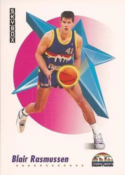 1991-92 SkyBox Blair Rasmussen #74 card image