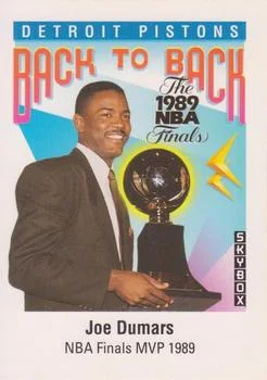 1991-92 SkyBox Joe Dumars / Isiah Thomas [Blister Inserts] Blister Inserts #vi card image