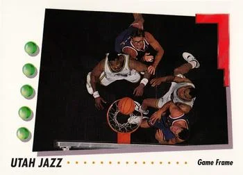 1991-92 SkyBox Blue Edwards / Karl Malone #430 card image