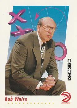 1991-92 SkyBox Bob Weiss CO #378 card image