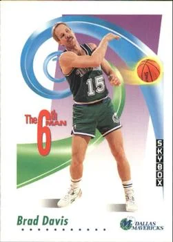 1991-92 SkyBox Brad Davis SM #437 card image