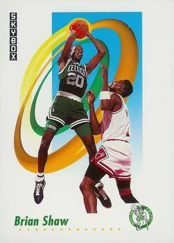 1991-92 SkyBox Brian Shaw #20 card image