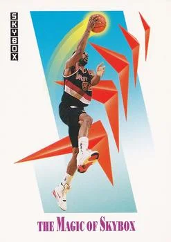 1991-92 SkyBox Buck Williams MAG #571 card image
