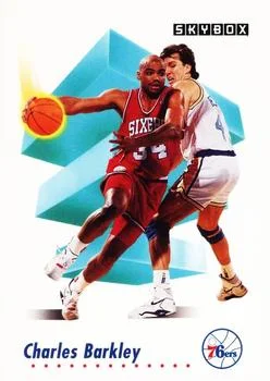 1991-92 SkyBox Charles Barkley #211 card image