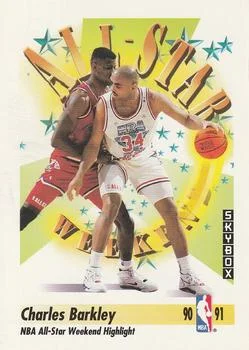 1991-92 SkyBox Charles Barkley ASWHL #316 card image