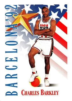 1991-92 SkyBox Charles Barkley USA #530 card image