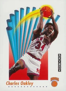 1991-92 SkyBox Charles Oakley #192 card image