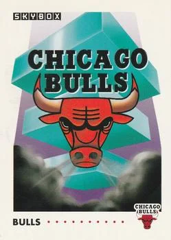 1991-92 SkyBox Chicago Bulls TC #354 card image