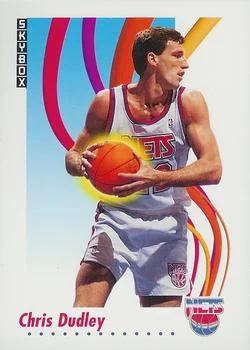 1991-92 SkyBox Chris Dudley #181 card image