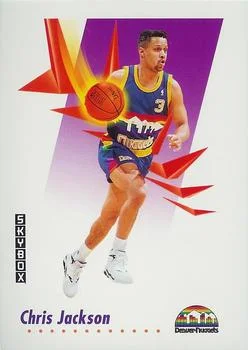 1991-92 SkyBox Chris Jackson #70 card image
