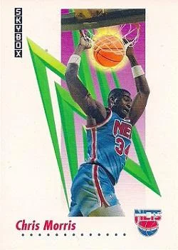 1991-92 SkyBox Chris Morris #185 card image