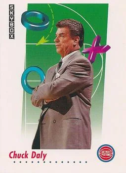 1991-92 SkyBox Chuck Daly CO #385 card image