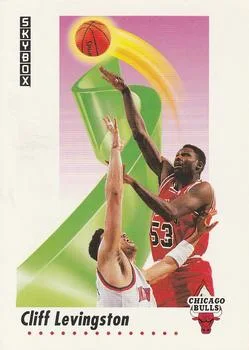 1991-92 SkyBox Cliff Levingston #41 card image