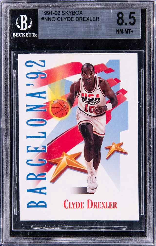 1991-92 SkyBox Clyde Drexler #NNO card image