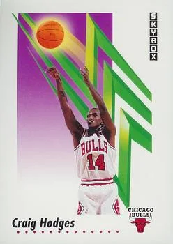 1991-92 SkyBox Craig Hodges #37 card image