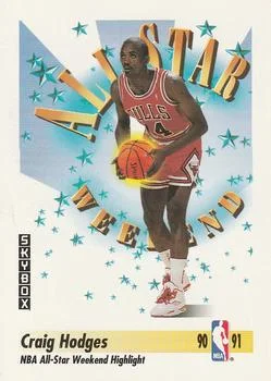 1991-92 SkyBox Craig Hodges ASWHL #314 card image