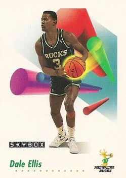 1991-92 SkyBox Dale Ellis #161 card image