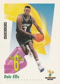 1991-92 SkyBox Dale Ellis SM #446 card image