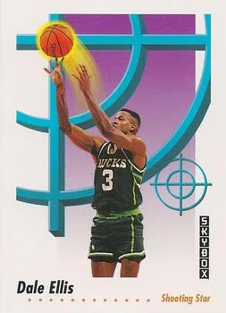 1991-92 SkyBox Dale Ellis SS #592 card image