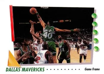 1991-92 SkyBox Dallas Mavericks GF #410 card image