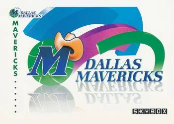 1991-92 SkyBox Dallas Mavericks TC #356 card image