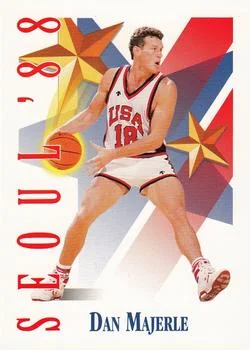 1991-92 SkyBox Dan Majerle USA #552 card image