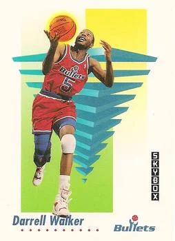 1991-92 SkyBox Darrell Walker #295 card image