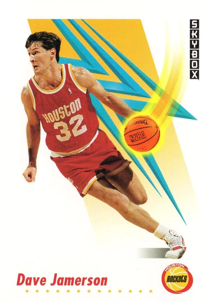1991-92 SkyBox Dave Jamerson #102 card image