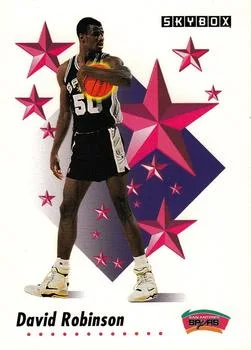 1991-92 SkyBox David Robinson RS #509 card image